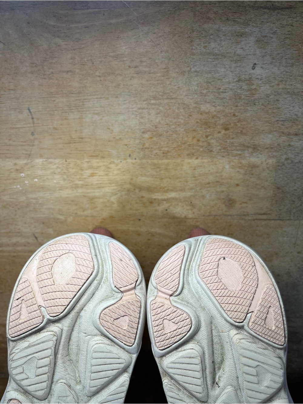 Hoka One One Clifton 10 Womens Size 8.5 Running Shoes Sneakers Blush Rose Latte - Picture 9 of 12
